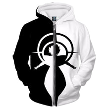 Load image into Gallery viewer, Dragon Ball Super Z Hoodie - ZAMASU FUSION ZIPPER HOODIE - Jacket