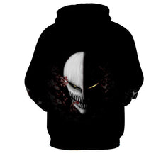 Load image into Gallery viewer, Ichigo Hollow Face Mask Bleach 3D Hoodie