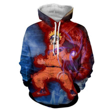 Load image into Gallery viewer, KID NARUTO NINE TAIL RASENGAN 3D HOODIE - NARUTO JACKET