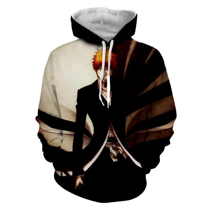 Ichigo Kurosaki Shinigami Bankai 3D Hoodie