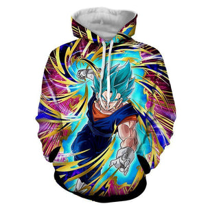 Dragon Ball Super Z Hoodie - Vegito 3D Hoodie