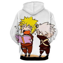 Load image into Gallery viewer, Minato Uzumaki And Kakashi Hatake 3d Hoodies - Naruto Jacket