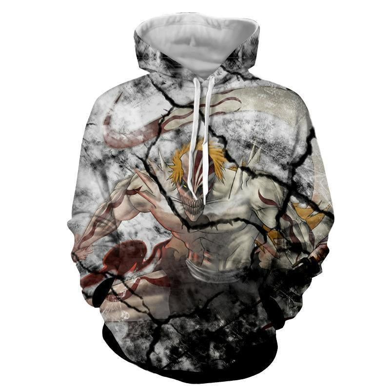 Ichigo Zangetsu Full Form Hollow Impressive 3D hoodie