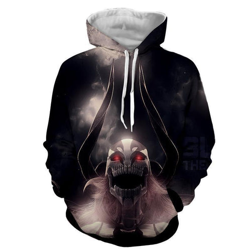Ichigo Full Form Hollow Vasto Lorde devil horns Bleach 3D Hoodie