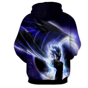 Dragon Ball Z Hoodie - Vegeta SSj 3D Hoodie - Jacket
