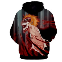Load image into Gallery viewer, Ichigo Hollow Transformation Bleach 3D Hoodie