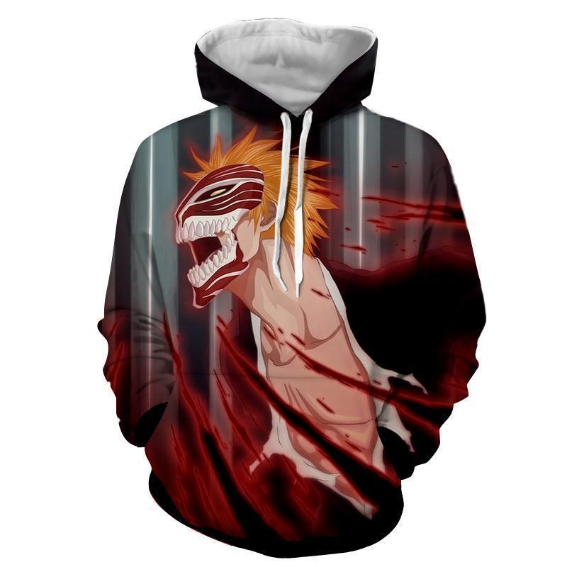 Ichigo Hollow Transformation Bleach 3D Hoodie