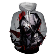 Load image into Gallery viewer, Tokyo Ghoul Hoodie - Kurona Yasuhisa 3D Hoodie - Jacket