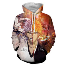Load image into Gallery viewer, Ichigo vs White Zangetsu cool 3D Hoodie