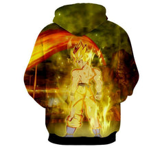 Load image into Gallery viewer, Dragon Ball Z Hoodie - Goku SSJ 3D Hoodie - Jacket
