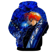 Load image into Gallery viewer, Ichigo Shinigami Zangetsu 3D Hoodie