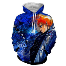 Load image into Gallery viewer, Ichigo Shinigami Zangetsu 3D Hoodie