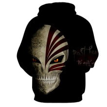 Load image into Gallery viewer, Ichigo Kurosaki Hollow Mask 3D Hoodies