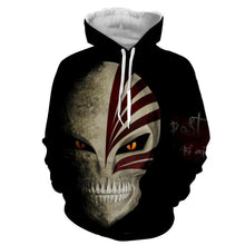 Load image into Gallery viewer, Ichigo Kurosaki Hollow Mask 3D Hoodies