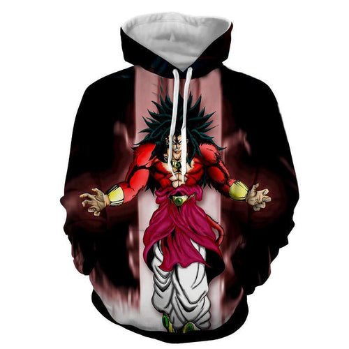 Dragon Ball Z Hoodie - Broly 3D Hoodie - DBZ Hoodie