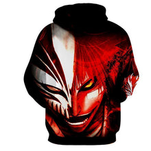 Load image into Gallery viewer, Ichigo Kurosaki Gone Crazy Hollow Mask 3D Hoodie