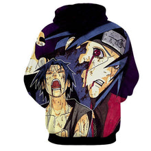 Load image into Gallery viewer, Sasuke Uchiha Mangekyou Sharingan 3D Jacket - Naruto Hoodie