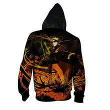 Load image into Gallery viewer, Naruto Hoodie - Naruto 3D Hoodie - Zip Up Jacket