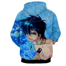 Load image into Gallery viewer, Fairy Tail Hoodie - 3D Printed Gray Fullbuster Hoodie