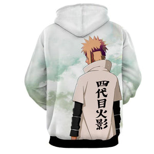 Hokage Minato Uzumaki 3D Jacket - Naruto Hoodie
