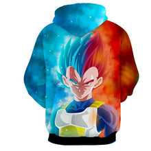 Load image into Gallery viewer, Dragon Ball Z Hoodie - Vegeta SSJ God 3D Hoodie