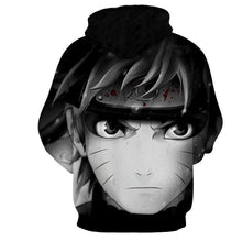 Load image into Gallery viewer, Naruto Hoodie - Naruto Cool Black - Naruto Jacket