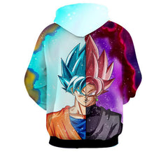 Load image into Gallery viewer, Dragon Ball Super Z Hoodie - Goku Black Fusion 3D Hoodie