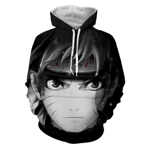 Naruto Hoodie - Naruto Cool Black - Naruto Jacket