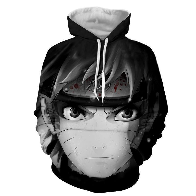 Naruto Hoodie - Naruto Cool Black - Naruto Jacket