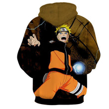 Load image into Gallery viewer, Naruto Jacket - Naruto Wind Rasengan - Naruto 3D Hoodies