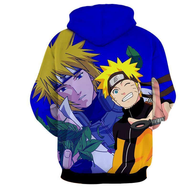 Naruto And Minato Jacket - Naruto 3D Hoodie