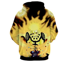 Load image into Gallery viewer, Naruto Jacket - Tailed Beast Rasengan 3D Hoodies