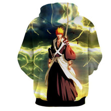 Load image into Gallery viewer, Ichigo Shinigami Bankai Cool Thunder 3D Hoodie