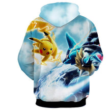 Load image into Gallery viewer, Pokemon Hoodie - Pikachu Hoodie - Pokemon Jacket