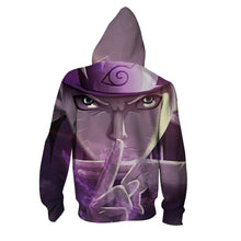 Load image into Gallery viewer, Naruto Hoodie - Naruto 3D Hoodie - Zip Up Jacket