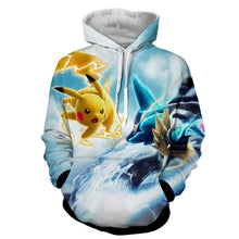 Load image into Gallery viewer, Pokemon Hoodie - Pikachu Hoodie - Pokemon Jacket