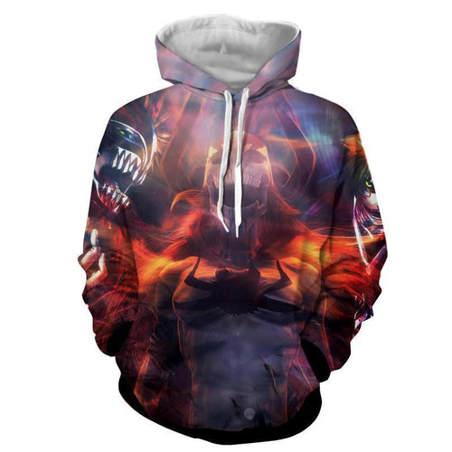 Bleach Ichigo Full Hollowfication Form Vasto Lorde 3D Hoodie