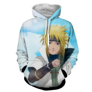 HOKAGE MINATO UZUMAKI HOODIE - 3D HOODIE - JACKET