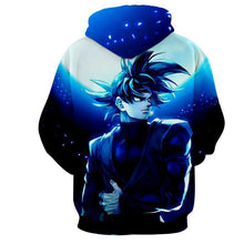 Load image into Gallery viewer, Dragon Ball Super hoodies - Black Goku 3D Hoodie - Jacket