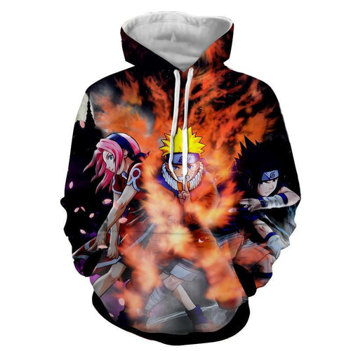 Naruto Hoodie - Team Kakashi 3D JACKET