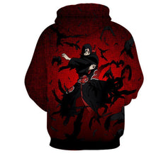 Load image into Gallery viewer, Naruto Hoodie - Itachi 3D JACKET