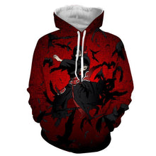 Load image into Gallery viewer, Naruto Hoodie - Itachi 3D JACKET