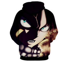 Load image into Gallery viewer, Fairy Tail Natsu Dragneel Face 3D Hoodies