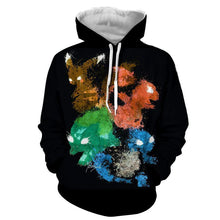 Load image into Gallery viewer, Pokemon Hoodie - Abstract Hoodie - Pokemon Jacket