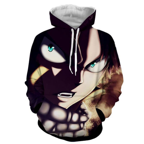 Fairy Tail Natsu Dragneel Face 3D Hoodies