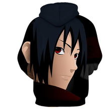 Load image into Gallery viewer, Naruto Hoodie -Sasuke 3D Hoodie -JACKET