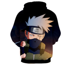 Load image into Gallery viewer, Naruto Hoodie -Kakashi 3D Hoodie -JACKET