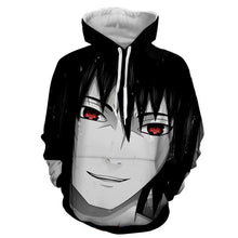 Load image into Gallery viewer, Naruto Hoodie -Sasuke 3D Hoodie -JACKET