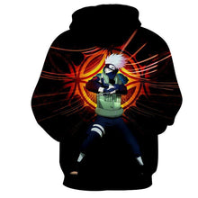 Load image into Gallery viewer, Naruto Hoodie -Kakashi 3D Hoodie -JACKET