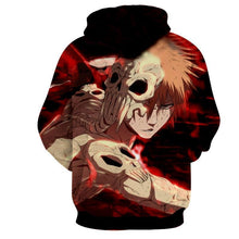 Load image into Gallery viewer, Ichigo Kurosaki Cool Hollow 3D Hoodie